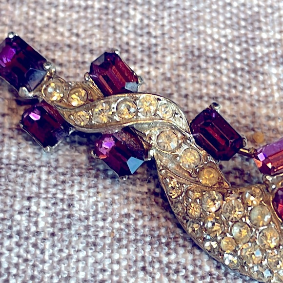 Wiesner vintage Brooch signed - Picture 6 of 7